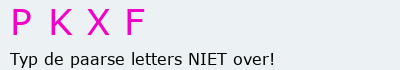 Bevestigingscode