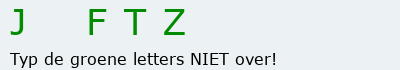 Bevestigingscode