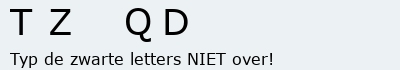 Bevestigingscode