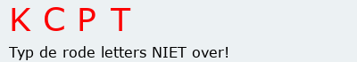 Bevestigingscode