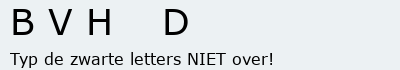 Bevestigingscode