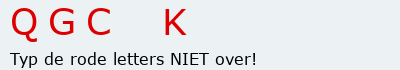 Bevestigingscode