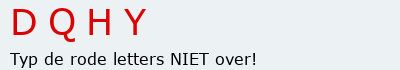 Bevestigingscode