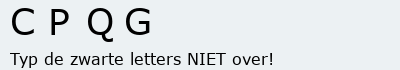 Bevestigingscode