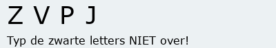 Bevestigingscode