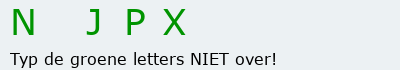 Bevestigingscode
