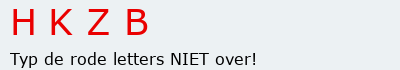 Bevestigingscode