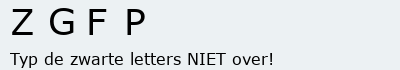 Bevestigingscode