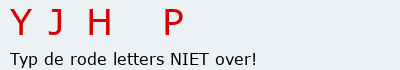 Bevestigingscode