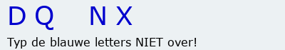 Bevestigingscode