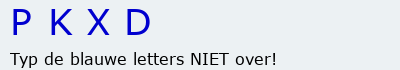Bevestigingscode