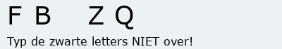 Bevestigingscode