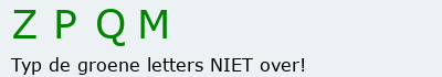 Bevestigingscode