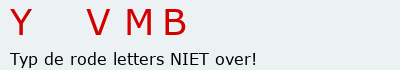 Bevestigingscode