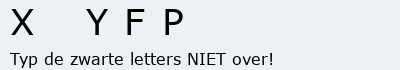 Bevestigingscode
