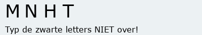 Bevestigingscode