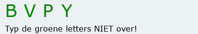 Bevestigingscode