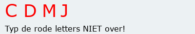 Bevestigingscode