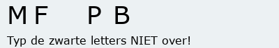 Bevestigingscode