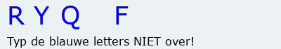 Bevestigingscode