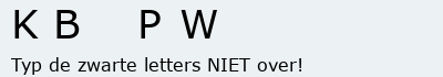Bevestigingscode