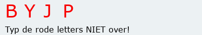 Bevestigingscode