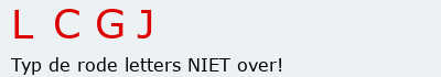 Bevestigingscode