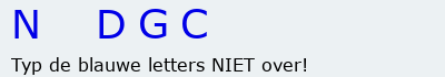Bevestigingscode