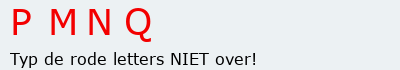 Bevestigingscode