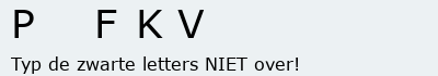 Bevestigingscode