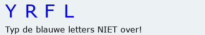 Bevestigingscode
