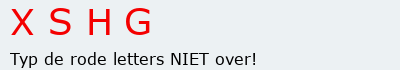 Bevestigingscode