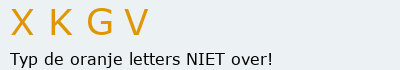 Bevestigingscode