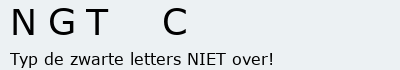 Bevestigingscode