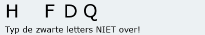 Bevestigingscode