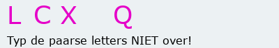 Bevestigingscode