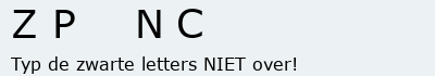 Bevestigingscode