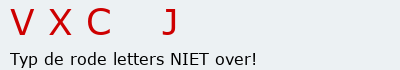 Bevestigingscode