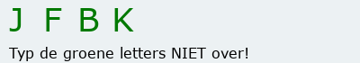 Bevestigingscode