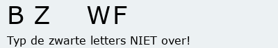Bevestigingscode
