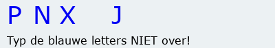 Bevestigingscode