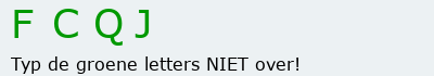 Bevestigingscode
