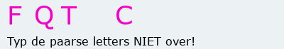 Bevestigingscode