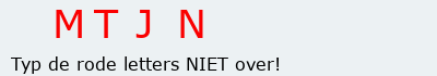 Bevestigingscode