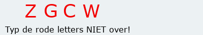 Bevestigingscode