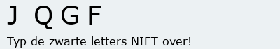 Bevestigingscode
