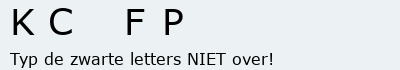 Bevestigingscode
