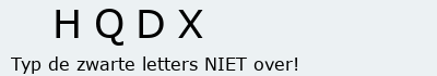 Bevestigingscode