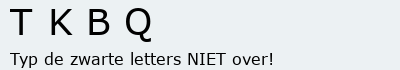 Bevestigingscode