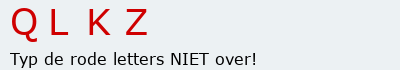 Bevestigingscode